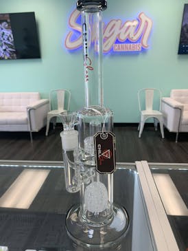 Chill Glass Water Pipe - Honey Comb Chamber Bubbler