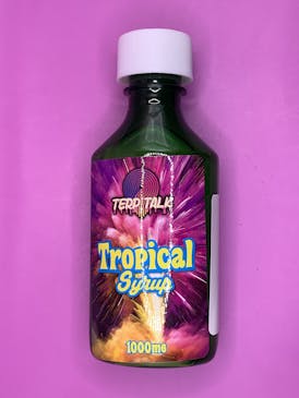 Premium Terp Talk Syrup - Tropical - 1000 mg