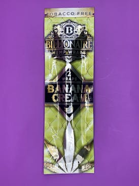 Billionaire Hemp Wraps - Banana Cream