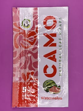 Camo Self Rolling Wraps - Watermelon