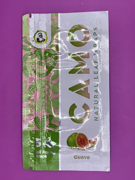 Camo Self Rolling Wraps - Guava