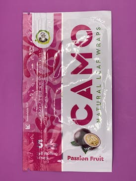 Camo Self Rolling Wraps - Passion Fruit