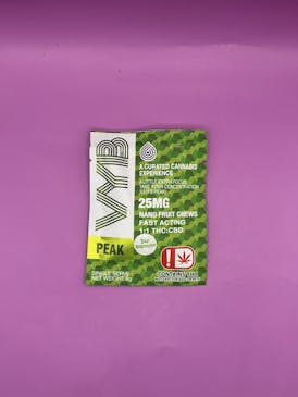 VYB Nano Fruit Chews 25 mg (Singles) - Peak - Sour Watermelon