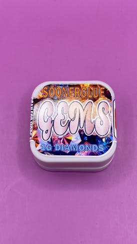 SOONER GLUE - 1g DIAMONDS - GEMS