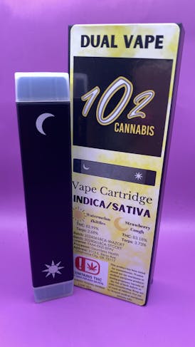 102 DUAL SIDED VAPE - 1g - WATERMELON ZKITTLES/STRAWBERRY COUGH - S/I