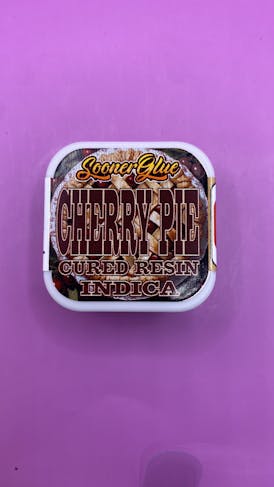 SOONER GLUE 1g CURED RESIN - CHERRY PIE - INDICA