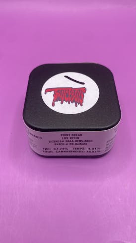 SAUCE BOYS 1g LIVE RESIN - POINT BREAK - INDICA