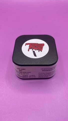 SAUCE BOYS 1g WAX - LAVA DAWG - INDICA