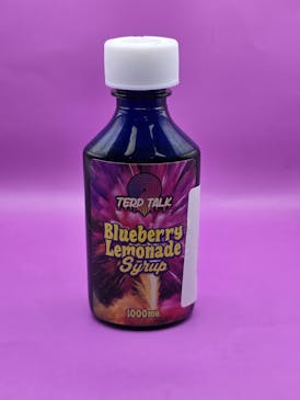 TERP TALK 1000mg SYRUP - BLUEBERRY LEMONADE - HYBRID