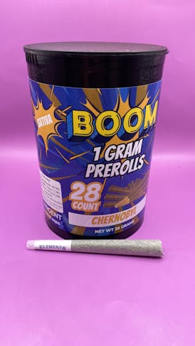 BOOM - 28 1g PRE ROLLS - CHERNOBYL - SATIVA