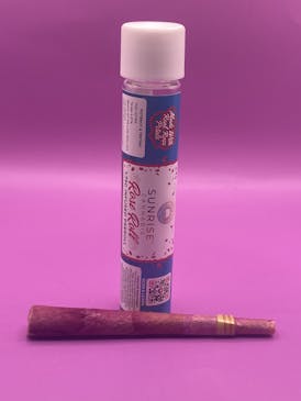 SUNRISE CANNABIS- LA Blanca- 1.75g Rose Infused Pre-Roll- INDICA