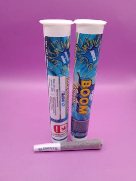 BOOM - Italian Ice - 1g Infused Pre-Roll- INDICA