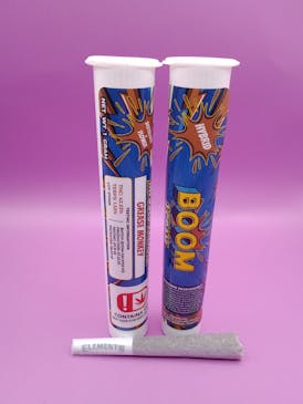 BOOM- Grease Monkey - 1g Infused Pre-Roll- HYBRID