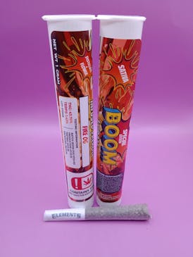 BOOM-Fire OG- 1g Infused Pre-Roll- SATIVA