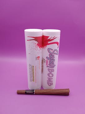 Sugar Bomb -Diamond Infused Pre-Roll- Blue Unicorn- HYBRID