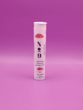 NO. 9 - Sour Pebbles - 1g cartridge- SATIVA