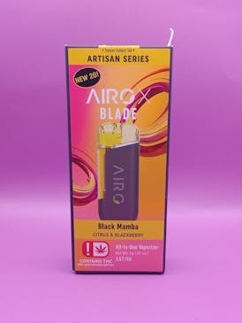 AIROX- Black Mamba - 2g Disposable Artisan Series - SATIVA