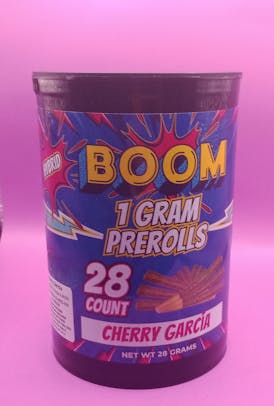 BOOM- Cherry Garcia- 28pk of 1g pre-rolls- HYBRID