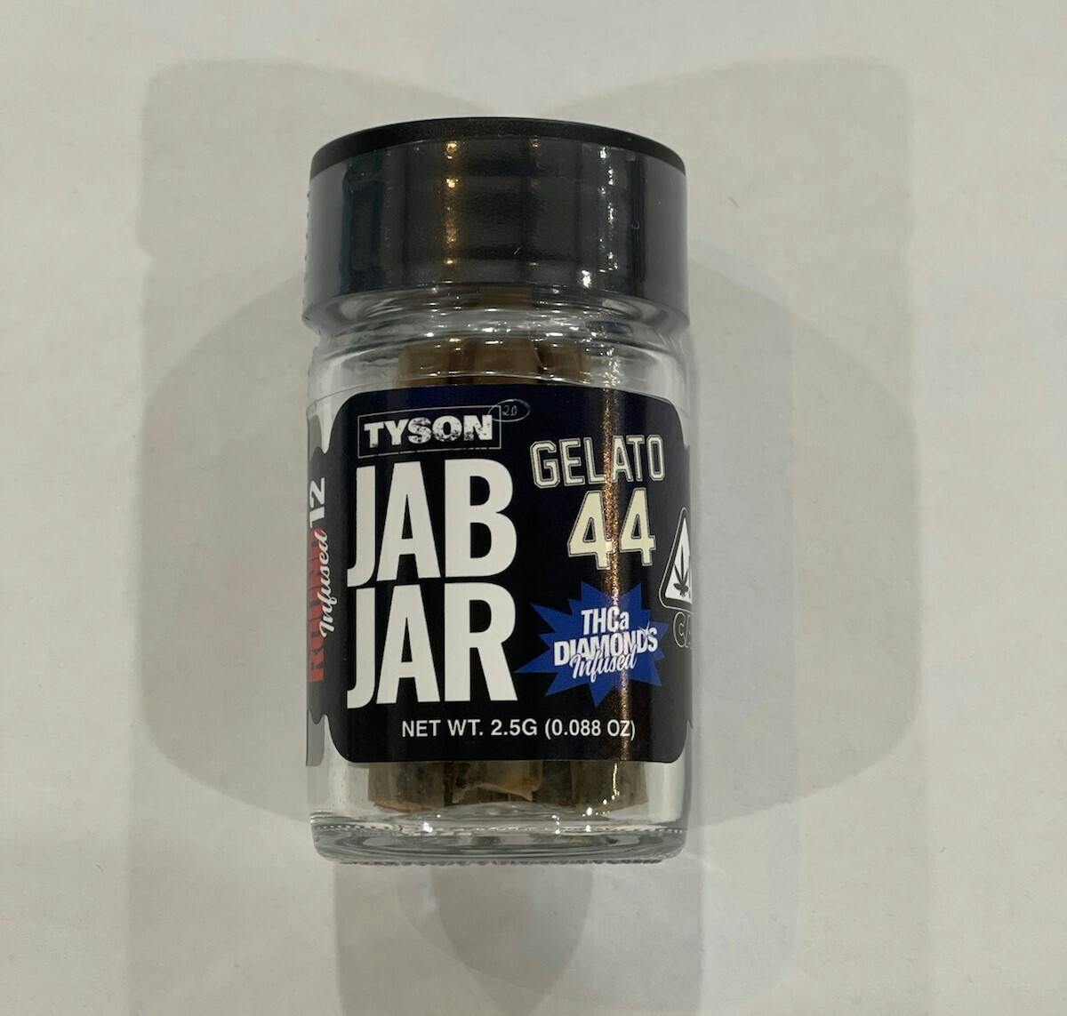 Tyson 2.0 | Jab Jar | Gelato 44 | Infused Minis | 0.5g eah | 5pk