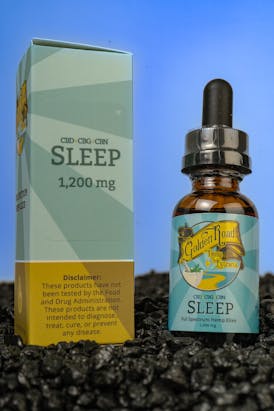 Golden Road - Sleep Tincture - CBD/CBG/CBN 1200mg - Full Spec Hemp Elixir