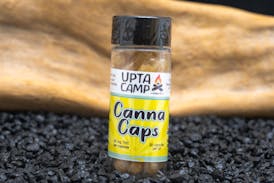 Canna Caps- 750mg- UPTA CAMP THC CAPSULES