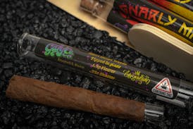 Gnarly Marley - Shatter Infused Pre Rolled Blunt - SATIVA