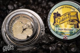 1G cured concentrate - SUGAR BLACK ROSE DIAMONDS - GR