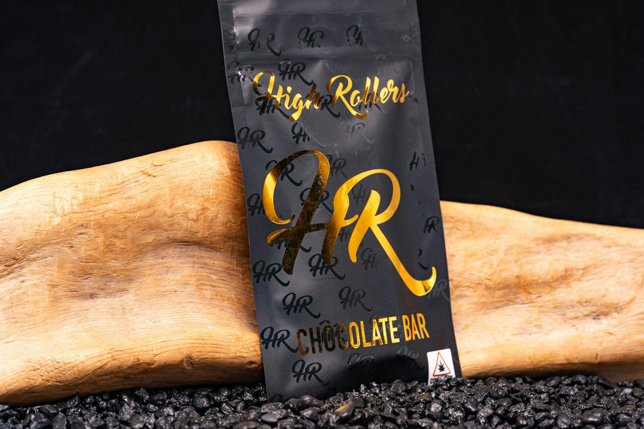 High Rollers - Rosin 500mg - Chocolate Bars - Semi Sweet Indica - Relaxing