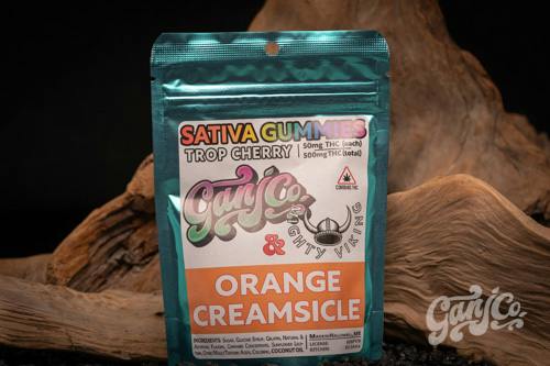 50mg Orange Creamsicle Sativa Gummies-500mg total
