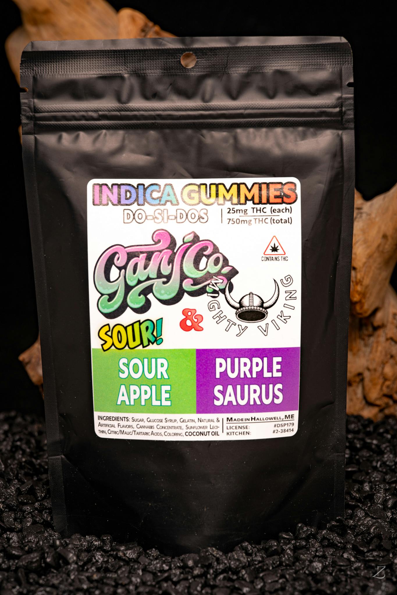 Purplesaurus & Sour Apple Gummies | Gummies | 30pk | 25mg/ea