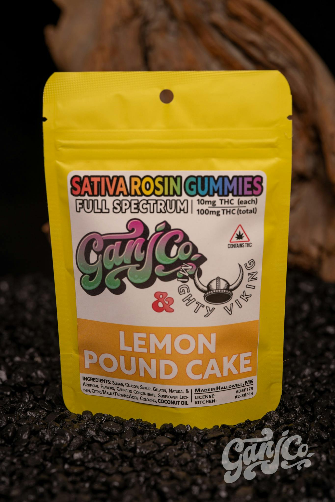 Lemon Pound Cake Gummies | Gummies | 10pk | 10mg/ea