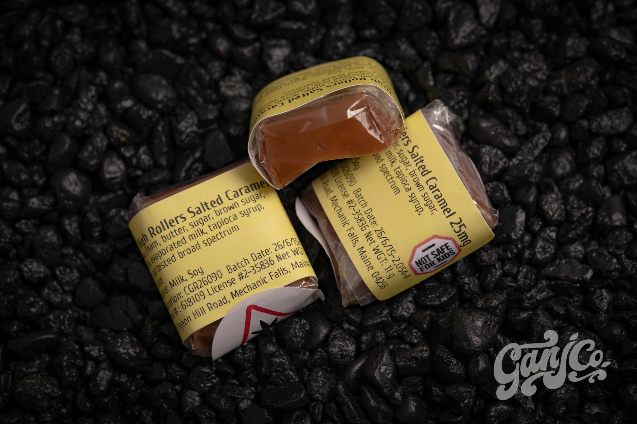 Individually Wrapped Salted Caramel-25mg