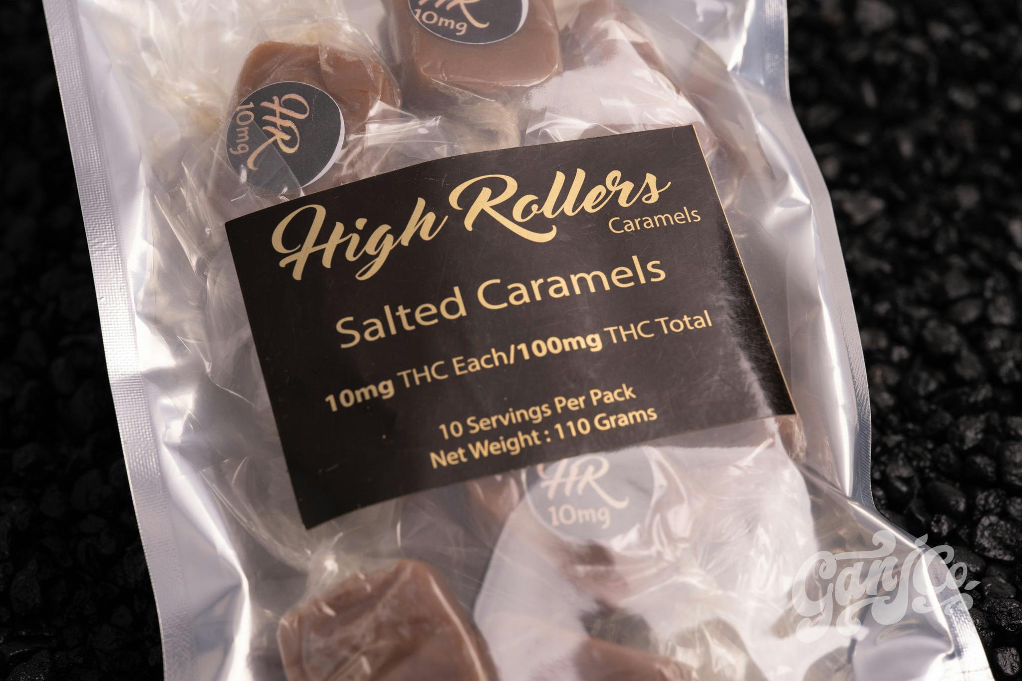 Individually Wrapped Salted Caramels-10mg | 10pk | 10mg/ea