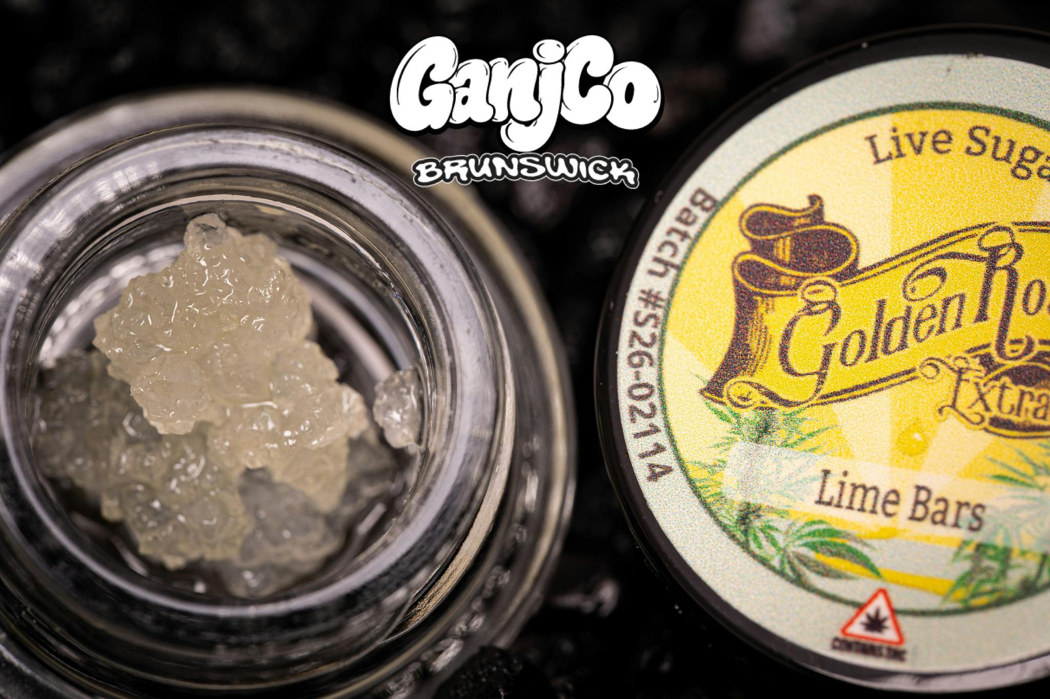 Lime Bars 1g Live Sugar - Sativa