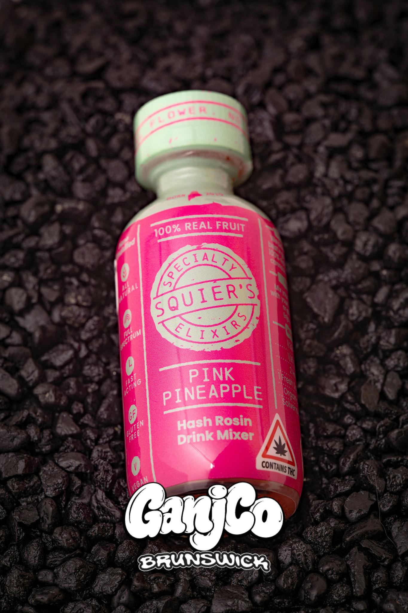 Pink Pineapple - 200mg Hash Rosin - Drink Mixer by Squier's Specialty Edibles