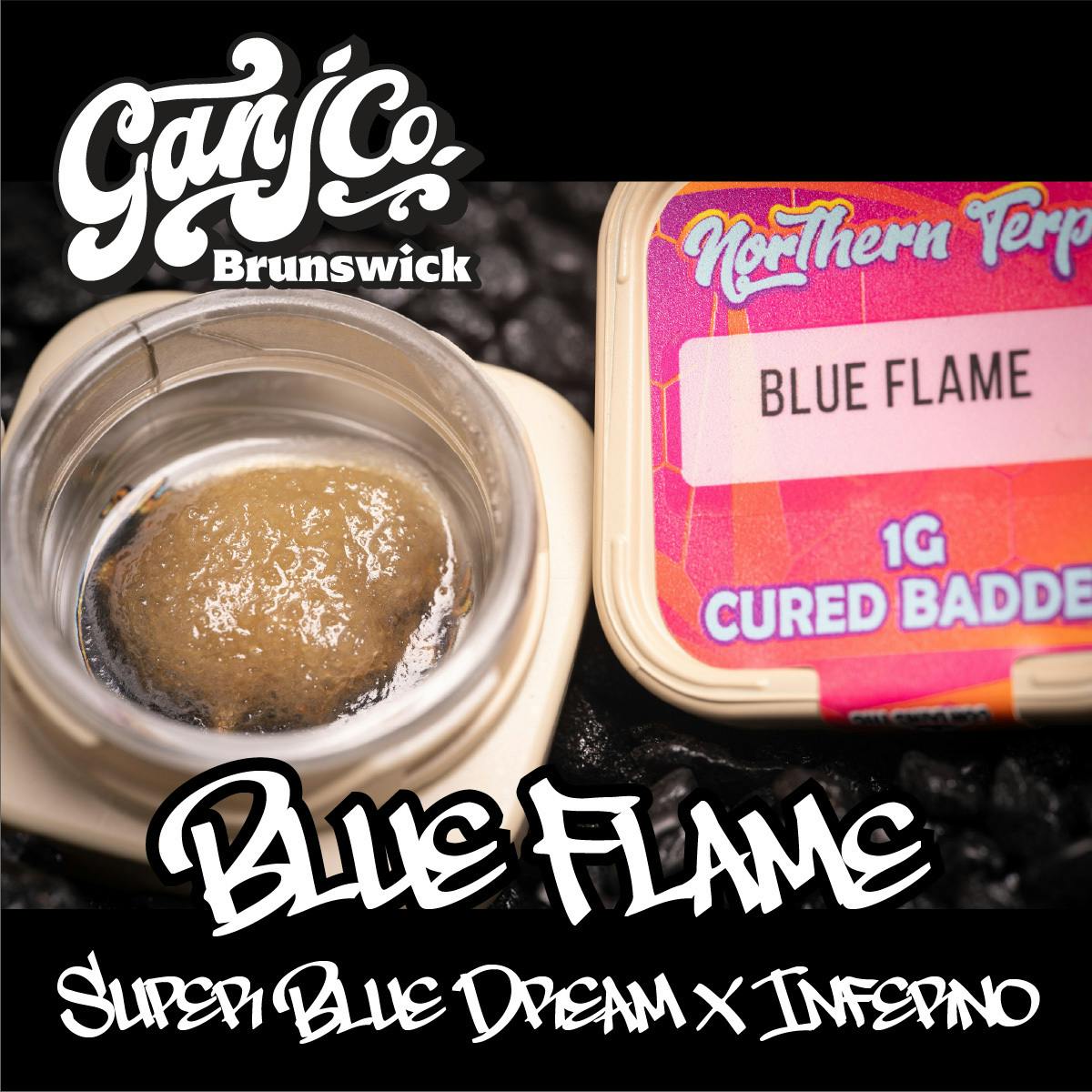 BLUE FLAME 1g sugar Indica