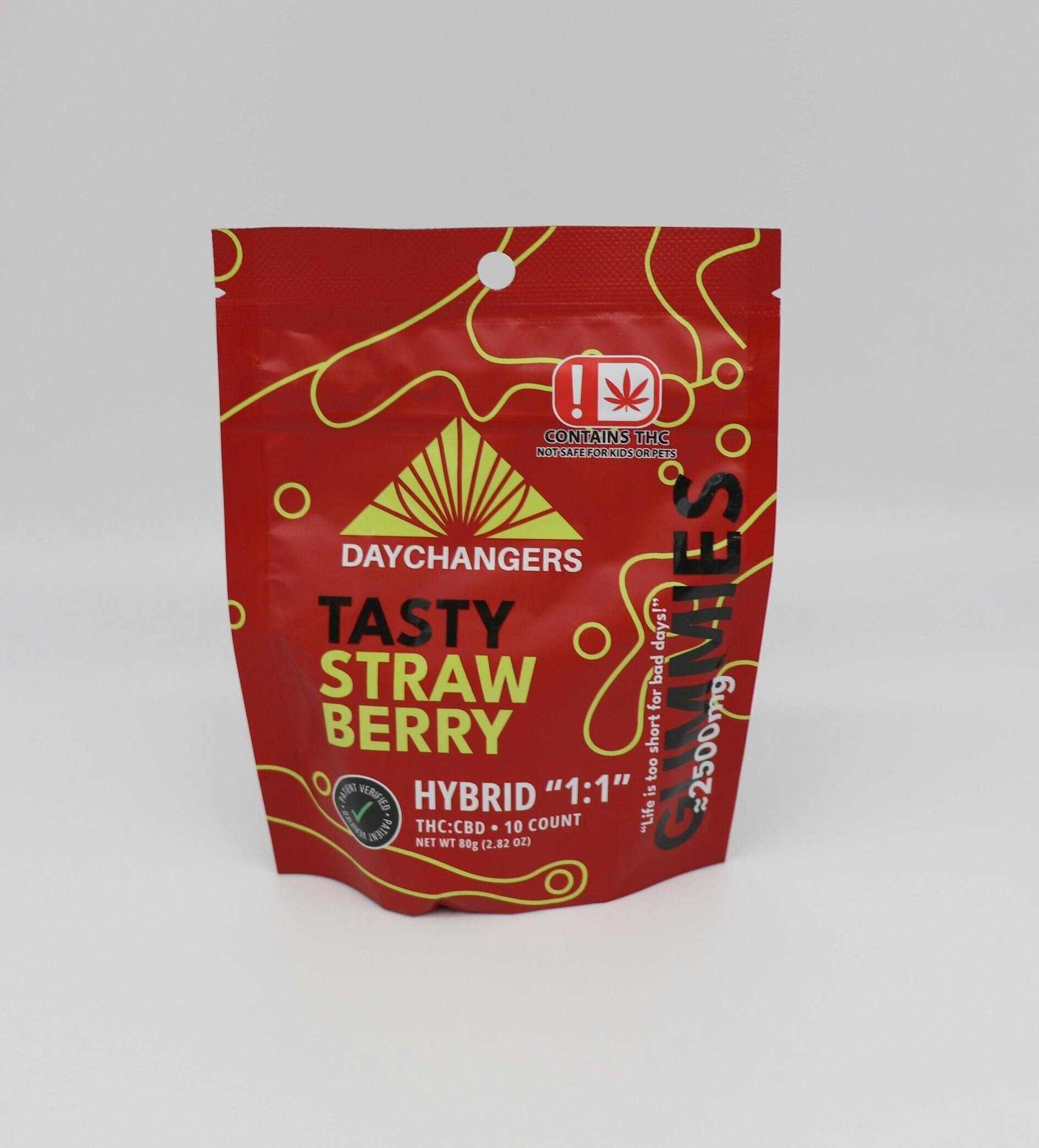 Day Changer | Tasty Strawberry Gummies (10ct.) | 2500mg