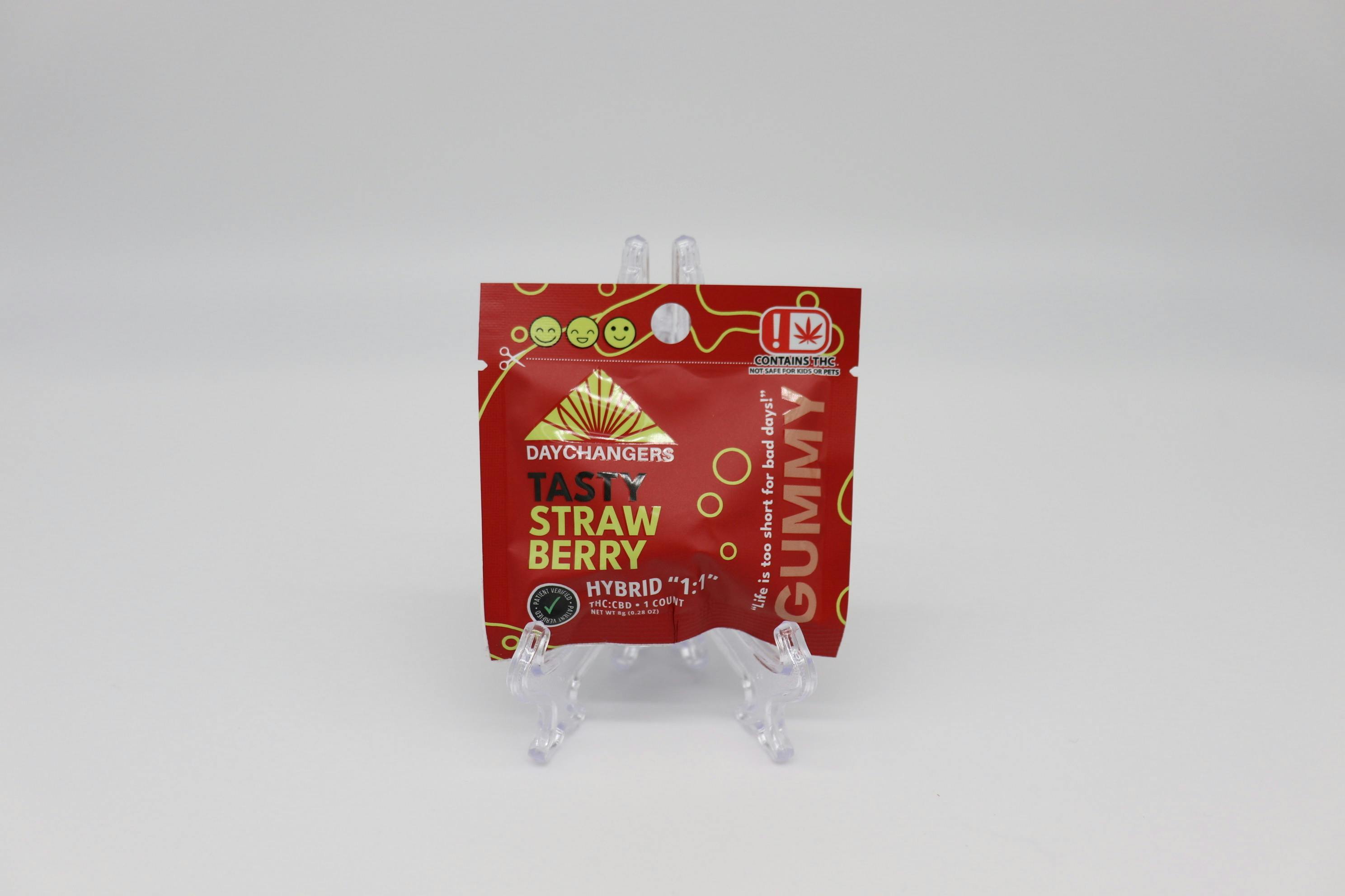 DAYCHANGERS - SINGLE - Tasty Strawberry - 1:1 HYBRID - 250mg