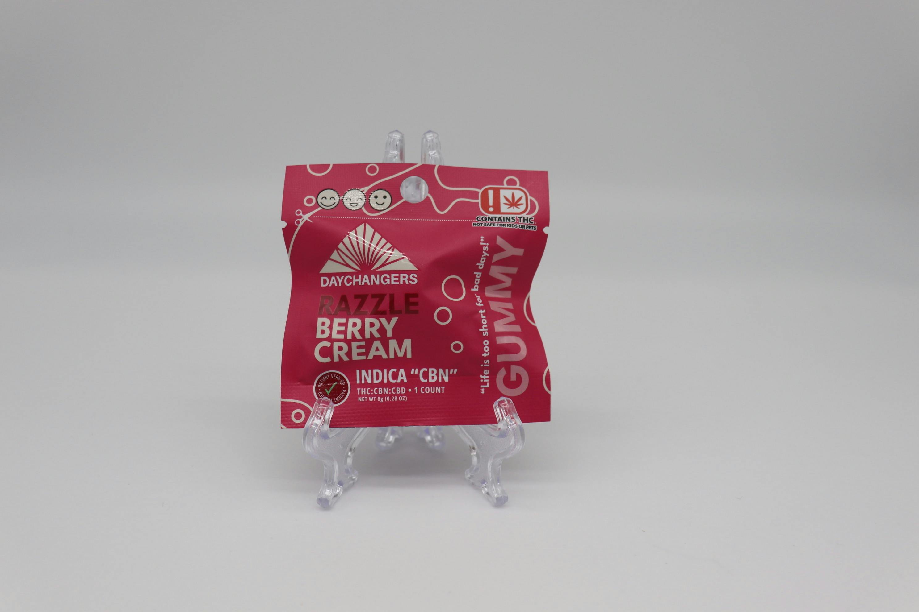 DAYCHANGERS - SINGLE - Razzle Berry Cream - INDICA CBN - 250mg