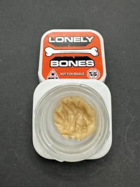 ( 1 LEFT) Lonely Bones: Chem D Live Hash Rosin 1G