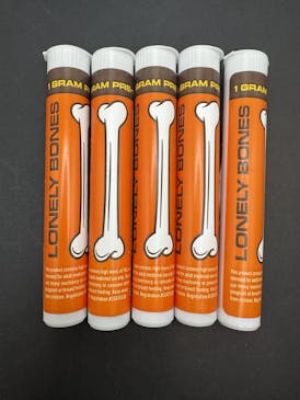Lonely Bones: Peach Pit Pre Roll 5 Pack