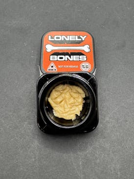 Lonely Bones: Kush Mints Live Hash Rosin 1G