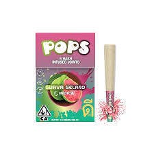 .5g Hash Infused Guava Gelato 5pk Joints (Indica)