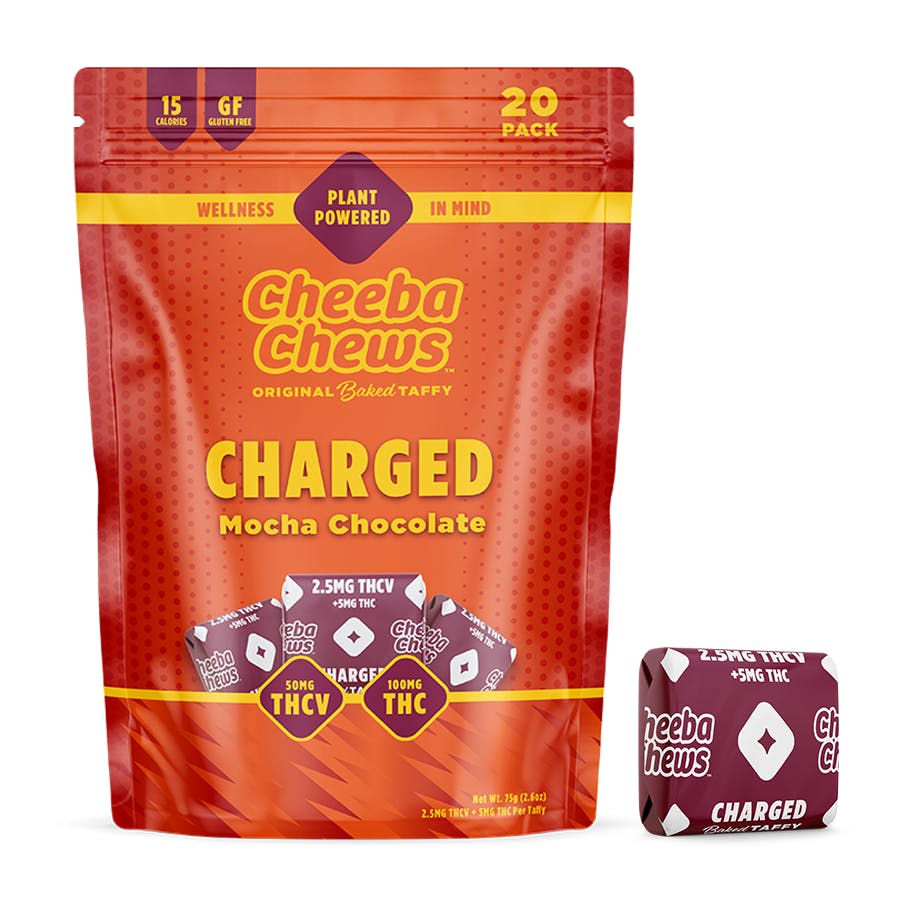 THCV Charged Energy Chews by Cheeba Chews