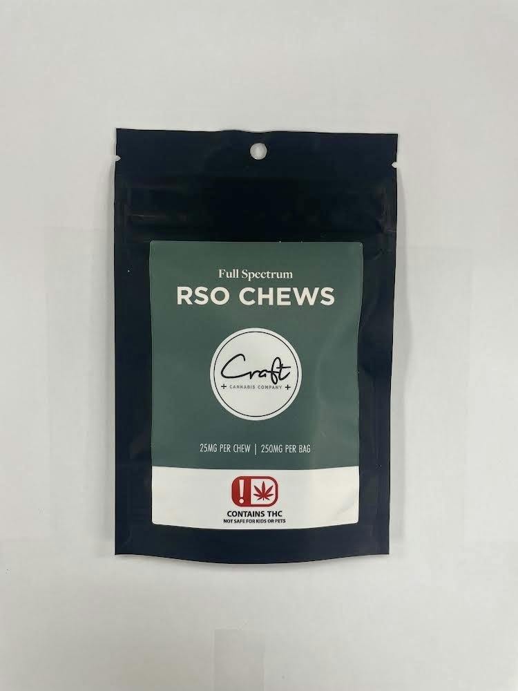 Full Spectrum RSO Fruit Chews | Gummies | 10pk | 25mg/ea