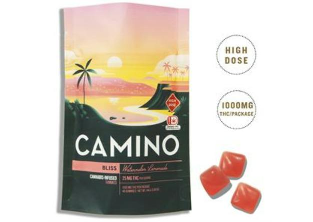 Bliss | Watermelon Lemonade Gummies | 1000mg | 40ct | 25mg/ea