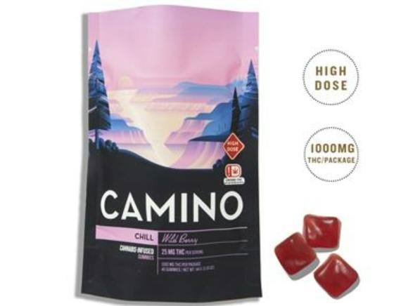 Chill | Wild Berry Gummies | 1000mg | 40ct | 25mg/ea