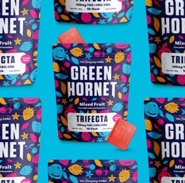 Trifecta | Gummies | 10pk | 10mg/ea by Green Hornet