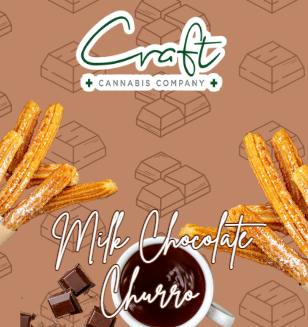 In-House 100mg Chocolate Bar- Churro