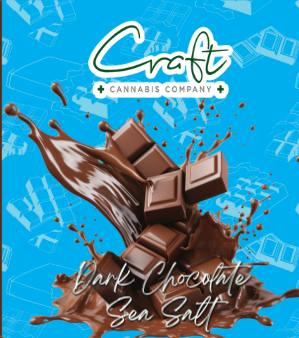 In-House 100mg Chocolate Bar- Dark Chocolate Sea Salt | Chocolates | 100mg/